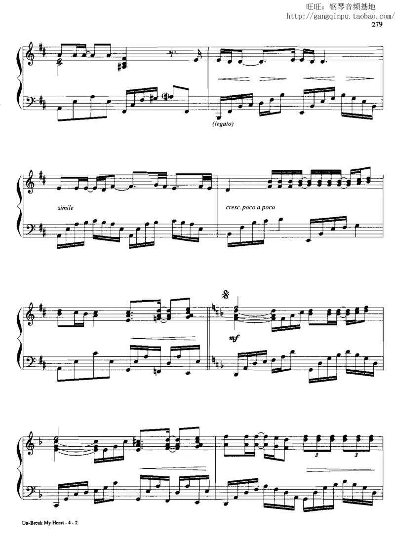 28、流行情调钢琴谱集（296页，共77首）_一万首著名钢琴曲谱哈农贝多芬合集视频教学电子版高清无水印可打印_3流行音乐谱_流行钢琴谱合集形式_高清PDF无水印