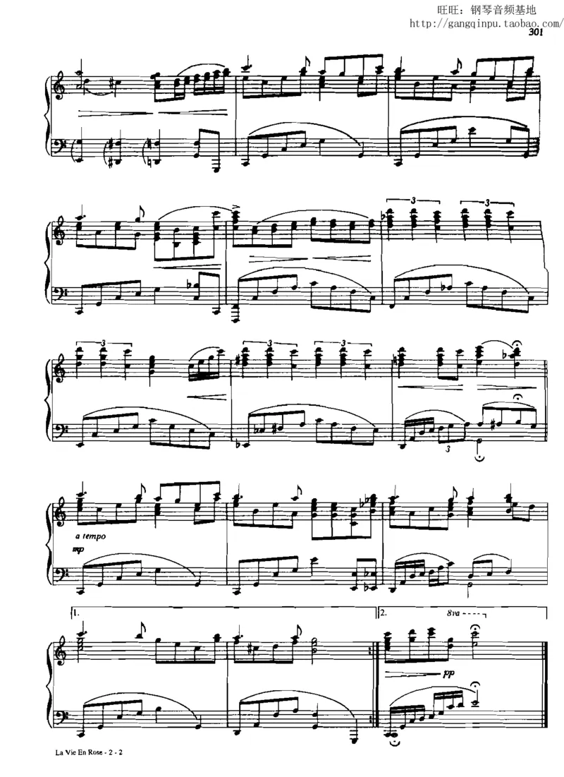 28、流行情调钢琴谱集（296页，共77首）_一万首著名钢琴曲谱哈农贝多芬合集视频教学电子版高清无水印可打印_3流行音乐谱_流行钢琴谱合集形式_高清PDF无水印