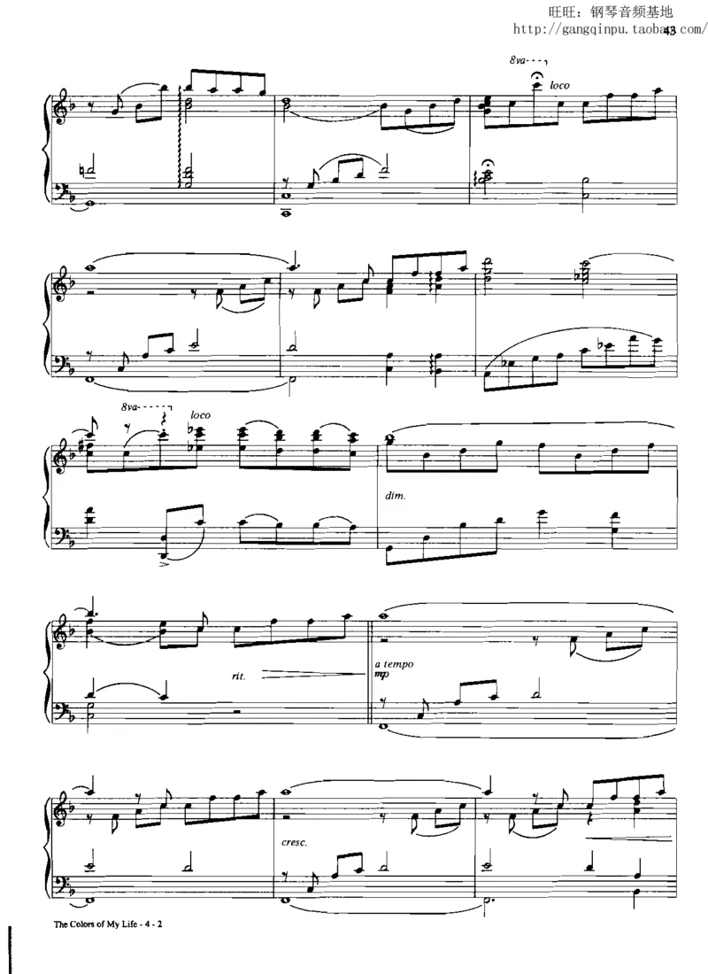 28、流行情调钢琴谱集（296页，共77首）_一万首著名钢琴曲谱哈农贝多芬合集视频教学电子版高清无水印可打印_3流行音乐谱_流行钢琴谱合集形式_高清PDF无水印