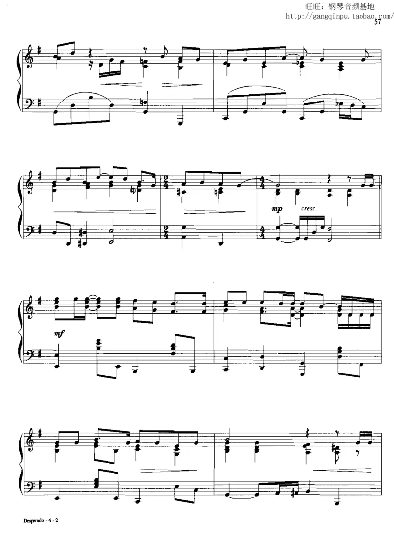 28、流行情调钢琴谱集（296页，共77首）_一万首著名钢琴曲谱哈农贝多芬合集视频教学电子版高清无水印可打印_3流行音乐谱_流行钢琴谱合集形式_高清PDF无水印