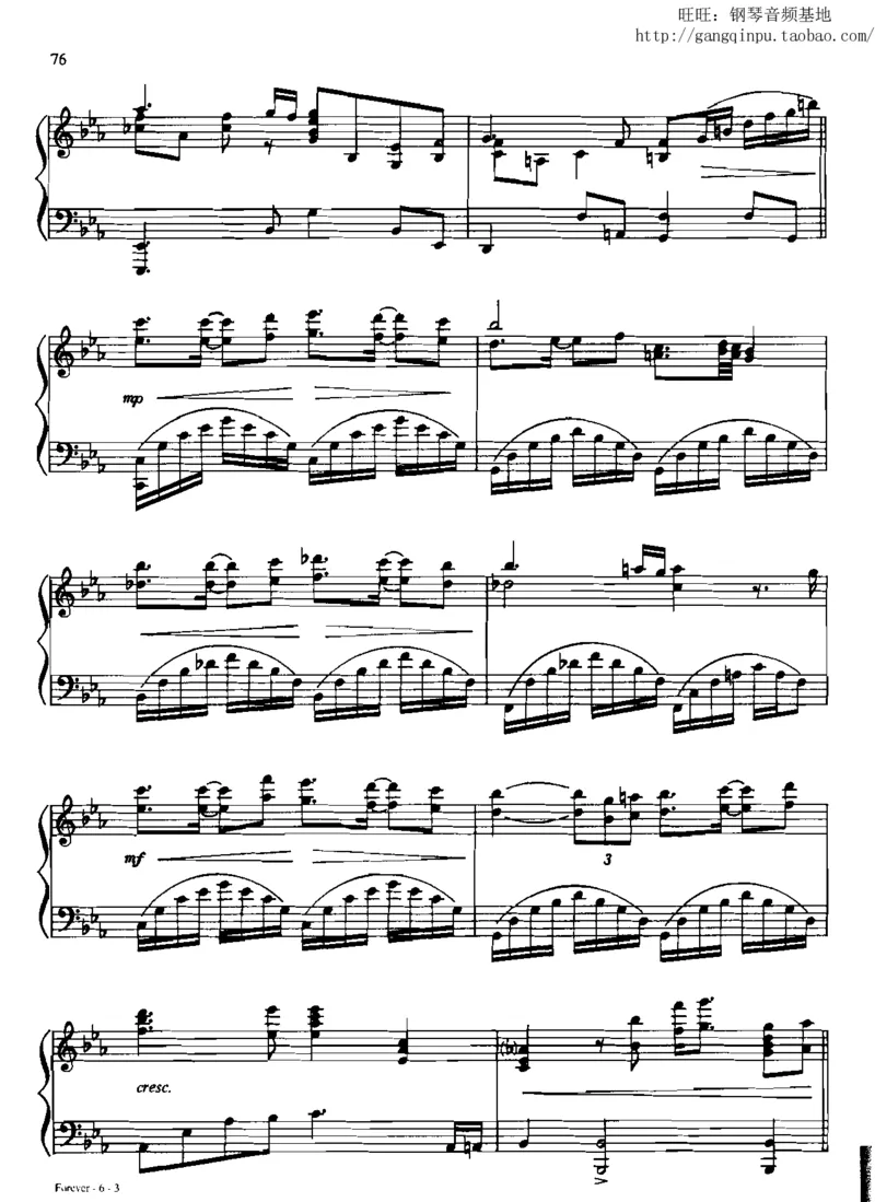 28、流行情调钢琴谱集（296页，共77首）_一万首著名钢琴曲谱哈农贝多芬合集视频教学电子版高清无水印可打印_3流行音乐谱_流行钢琴谱合集形式_高清PDF无水印