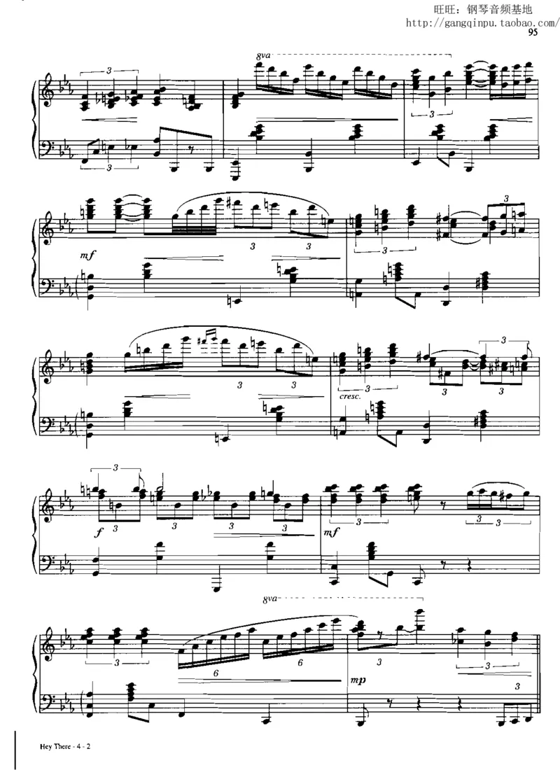 28、流行情调钢琴谱集（296页，共77首）_一万首著名钢琴曲谱哈农贝多芬合集视频教学电子版高清无水印可打印_3流行音乐谱_流行钢琴谱合集形式_高清PDF无水印