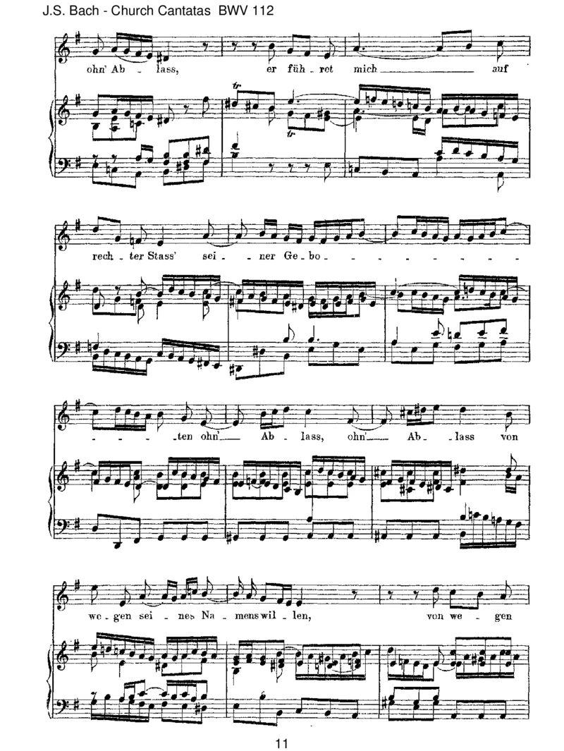 BWV112DerHerristmeingetreuerHirt_一万首著名钢琴曲谱哈农贝多芬合集视频教学电子版高清无水印可打印_1古典钢琴知名音乐家谱_巴赫钢琴谱全集_J.S巴赫作品全集