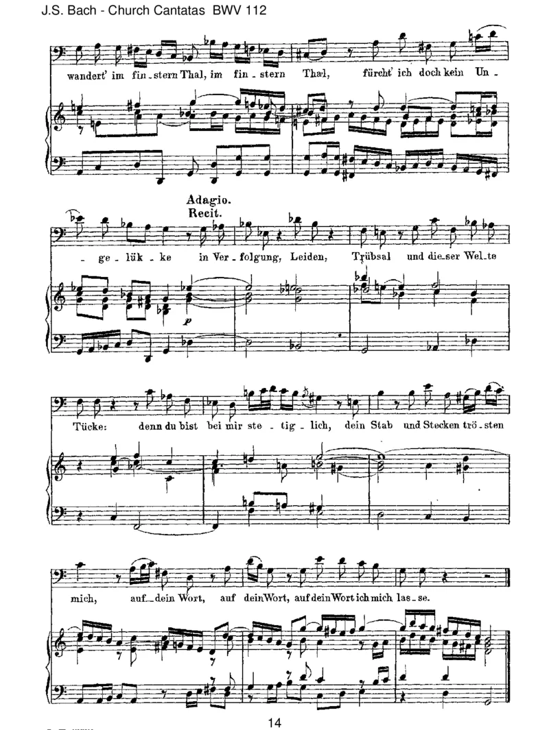 BWV112DerHerristmeingetreuerHirt_一万首著名钢琴曲谱哈农贝多芬合集视频教学电子版高清无水印可打印_1古典钢琴知名音乐家谱_巴赫钢琴谱全集_J.S巴赫作品全集