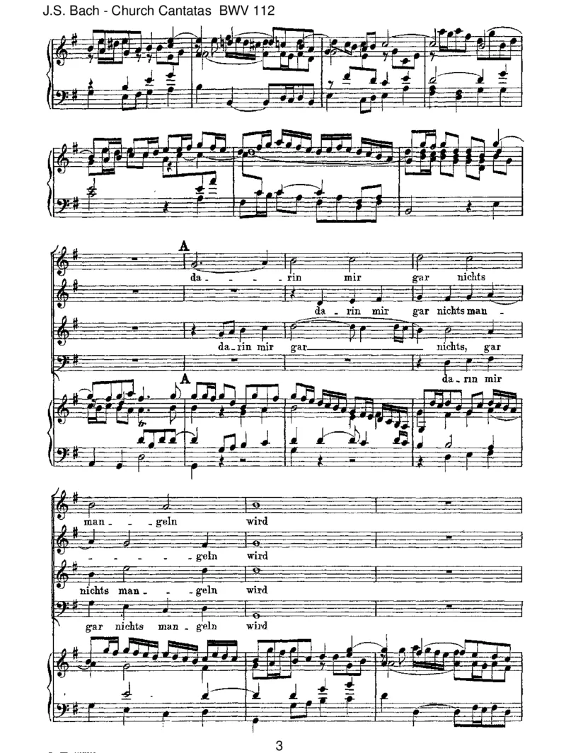 BWV112DerHerristmeingetreuerHirt_一万首著名钢琴曲谱哈农贝多芬合集视频教学电子版高清无水印可打印_1古典钢琴知名音乐家谱_巴赫钢琴谱全集_J.S巴赫作品全集