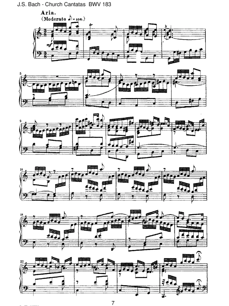 BWV183SiewerdeneuchindenBanntun_一万首著名钢琴曲谱哈农贝多芬合集视频教学电子版高清无水印可打印_1古典钢琴知名音乐家谱_巴赫钢琴谱全集_J.S巴赫作品全集