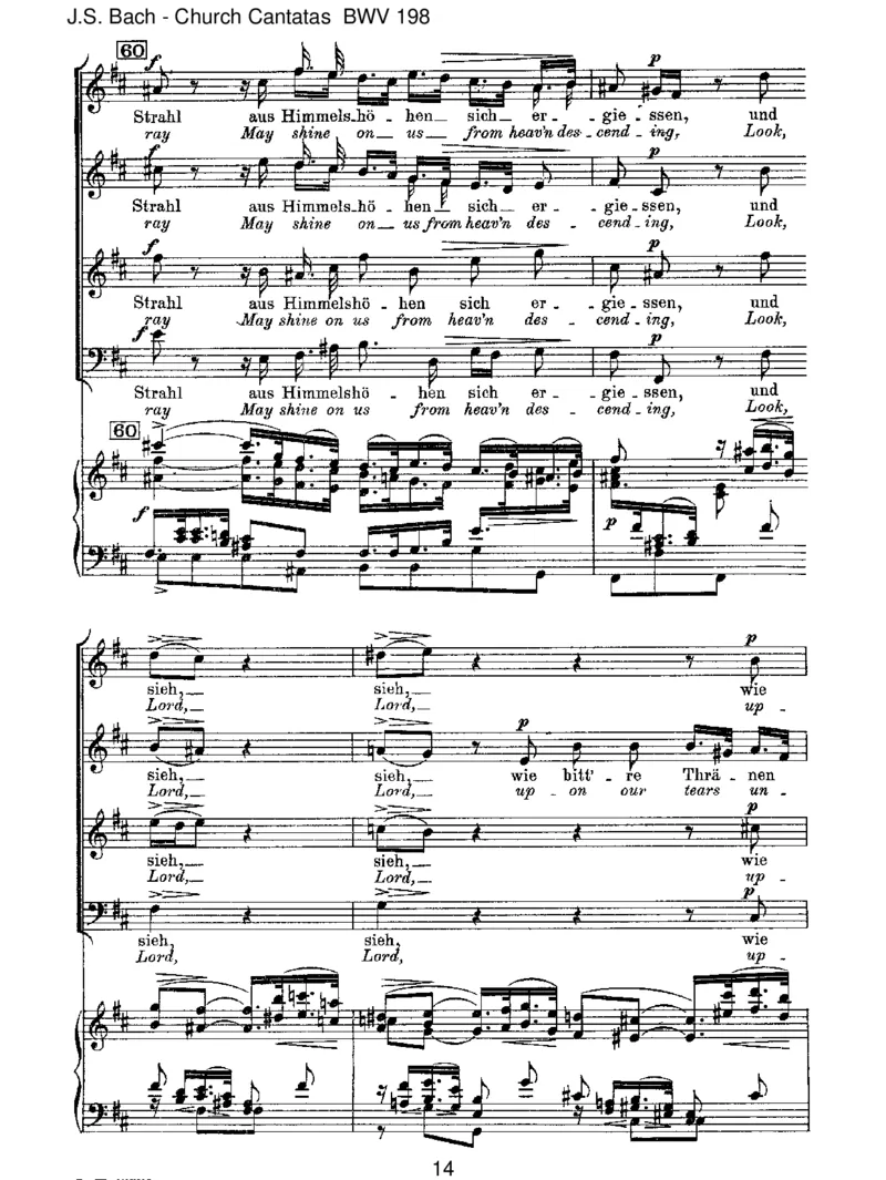 BWV198Lass,F&uuml;rstin,lassnoch[TrauerOde]_一万首著名钢琴曲谱哈农贝多芬合集视频教学电子版高清无水印可打印_1古典钢琴知名音乐家谱_巴赫钢琴谱全集_J.S巴赫作品全集