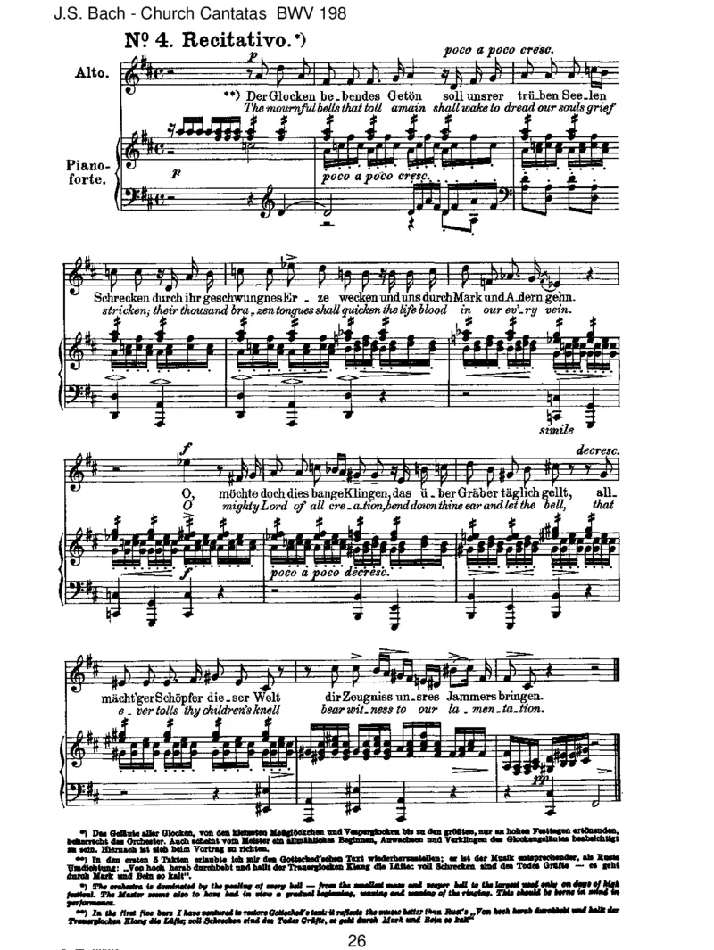 BWV198Lass,F&uuml;rstin,lassnoch[TrauerOde]_一万首著名钢琴曲谱哈农贝多芬合集视频教学电子版高清无水印可打印_1古典钢琴知名音乐家谱_巴赫钢琴谱全集_J.S巴赫作品全集