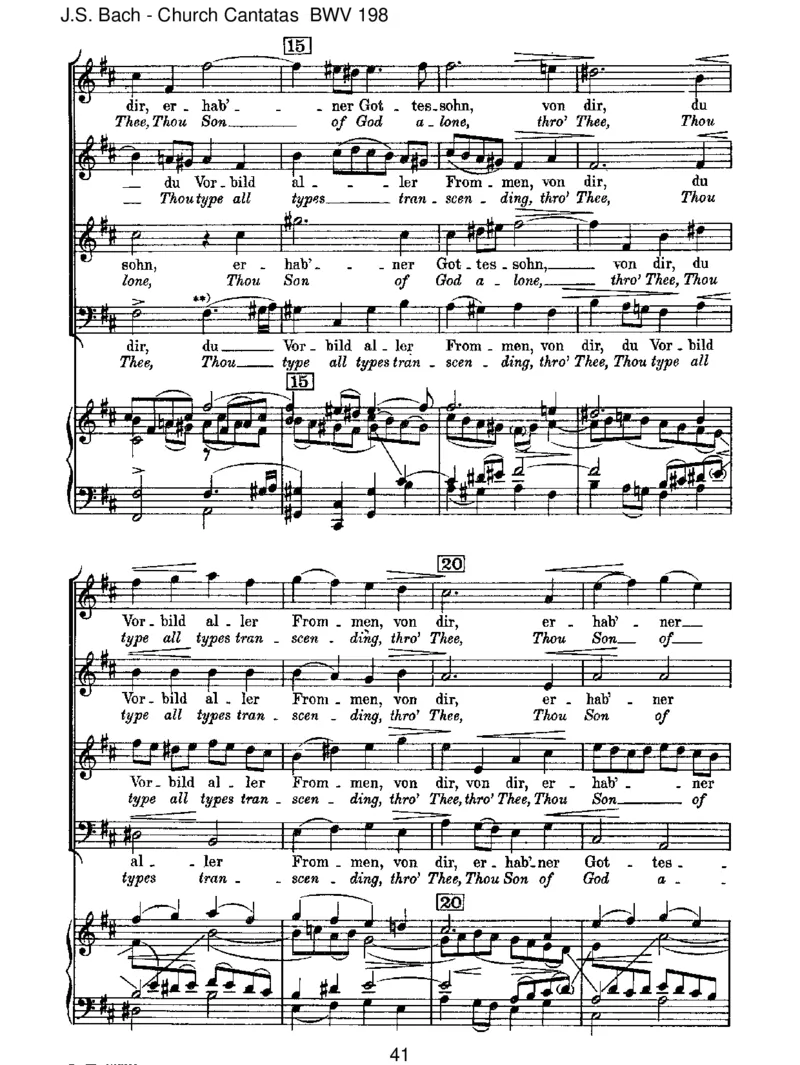 BWV198Lass,F&uuml;rstin,lassnoch[TrauerOde]_一万首著名钢琴曲谱哈农贝多芬合集视频教学电子版高清无水印可打印_1古典钢琴知名音乐家谱_巴赫钢琴谱全集_J.S巴赫作品全集