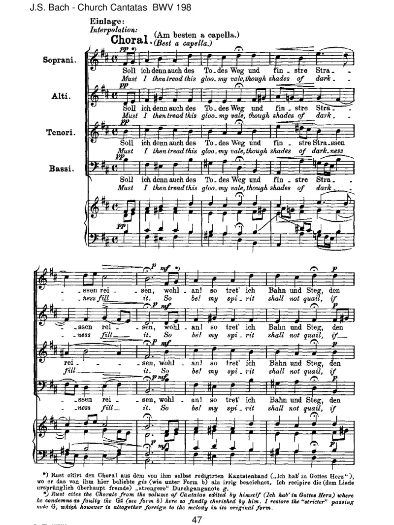 BWV198Lass,F&uuml;rstin,lassnoch[TrauerOde]_一万首著名钢琴曲谱哈农贝多芬合集视频教学电子版高清无水印可打印_1古典钢琴知名音乐家谱_巴赫钢琴谱全集_J.S巴赫作品全集