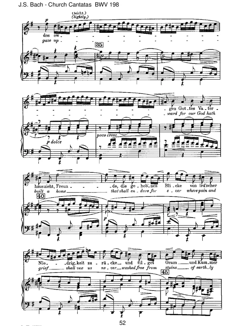 BWV198Lass,F&uuml;rstin,lassnoch[TrauerOde]_一万首著名钢琴曲谱哈农贝多芬合集视频教学电子版高清无水印可打印_1古典钢琴知名音乐家谱_巴赫钢琴谱全集_J.S巴赫作品全集