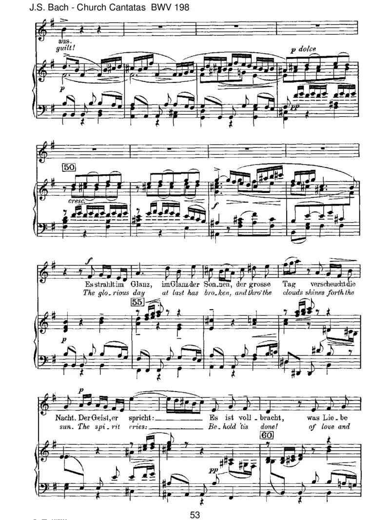 BWV198Lass,F&uuml;rstin,lassnoch[TrauerOde]_一万首著名钢琴曲谱哈农贝多芬合集视频教学电子版高清无水印可打印_1古典钢琴知名音乐家谱_巴赫钢琴谱全集_J.S巴赫作品全集