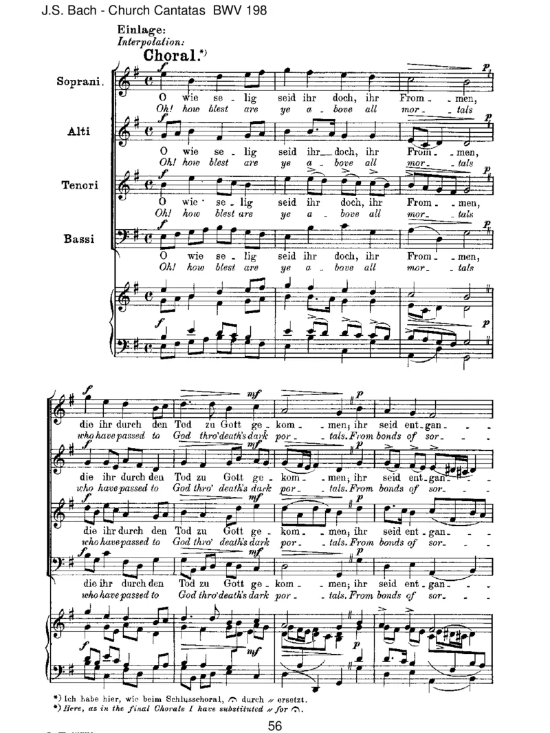 BWV198Lass,F&uuml;rstin,lassnoch[TrauerOde]_一万首著名钢琴曲谱哈农贝多芬合集视频教学电子版高清无水印可打印_1古典钢琴知名音乐家谱_巴赫钢琴谱全集_J.S巴赫作品全集