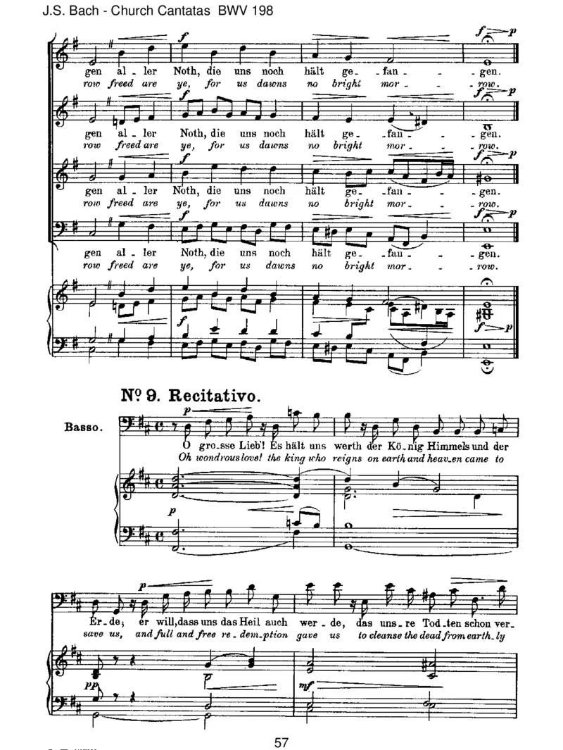 BWV198Lass,F&uuml;rstin,lassnoch[TrauerOde]_一万首著名钢琴曲谱哈农贝多芬合集视频教学电子版高清无水印可打印_1古典钢琴知名音乐家谱_巴赫钢琴谱全集_J.S巴赫作品全集