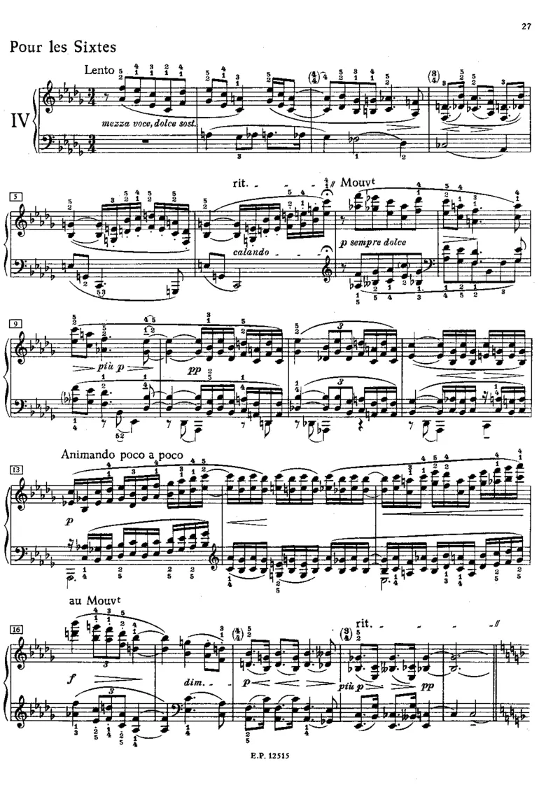 Debussy__Claude-Klavierwerke_Peters_Klemm_Band_V_01_Etudes_scan_一万首著名钢琴曲谱哈农贝多芬合集视频教学电子版高清无水印可打印_1古典钢琴知名音乐家谱_超高难度钢琴谱_一些练习曲