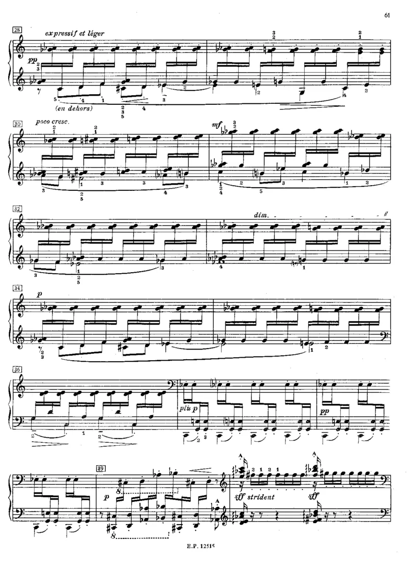 Debussy__Claude-Klavierwerke_Peters_Klemm_Band_V_01_Etudes_scan_一万首著名钢琴曲谱哈农贝多芬合集视频教学电子版高清无水印可打印_1古典钢琴知名音乐家谱_超高难度钢琴谱_一些练习曲