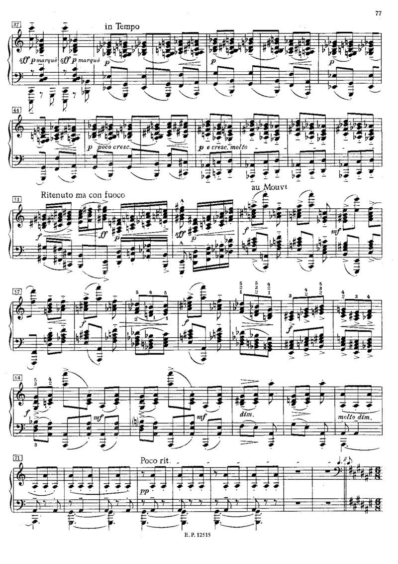 Debussy__Claude-Klavierwerke_Peters_Klemm_Band_V_01_Etudes_scan_一万首著名钢琴曲谱哈农贝多芬合集视频教学电子版高清无水印可打印_1古典钢琴知名音乐家谱_超高难度钢琴谱_一些练习曲