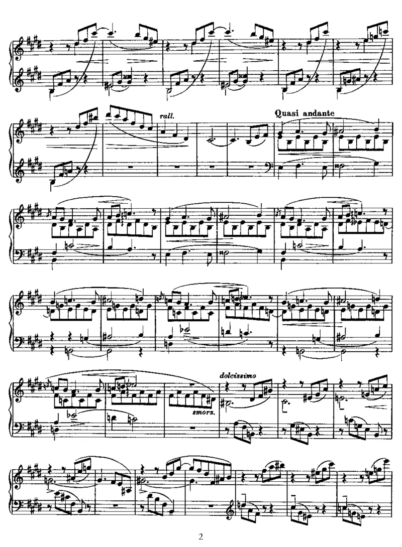 CapriceValseNo2_一万首著名钢琴曲谱哈农贝多芬合集视频教学电子版高清无水印可打印_1古典钢琴知名音乐家谱_李斯特钢琴谱全集_其他作品