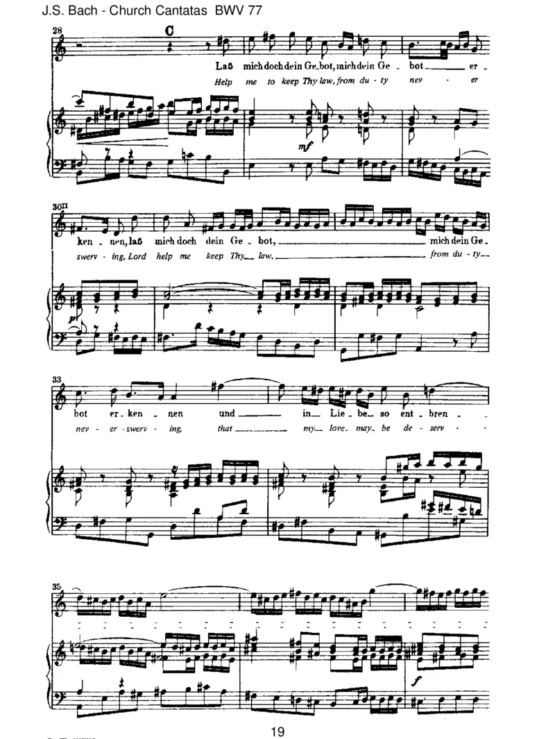 BWV77DusolltGott,deinenHerren,lieben_一万首著名钢琴曲谱哈农贝多芬合集视频教学电子版高清无水印可打印_1古典钢琴知名音乐家谱_巴赫钢琴谱全集_J.S巴赫作品全集