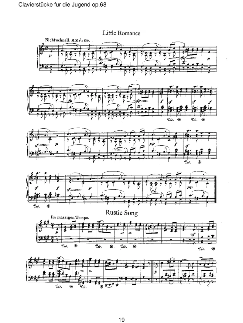 Clavierst&uuml;ckefurdieJugendop.68_一万首著名钢琴曲谱哈农贝多芬合集视频教学电子版高清无水印可打印_1古典钢琴知名音乐家谱_舒曼钢琴谱全集_RobertSchumann罗伯特&middot;舒曼(1810-1856)