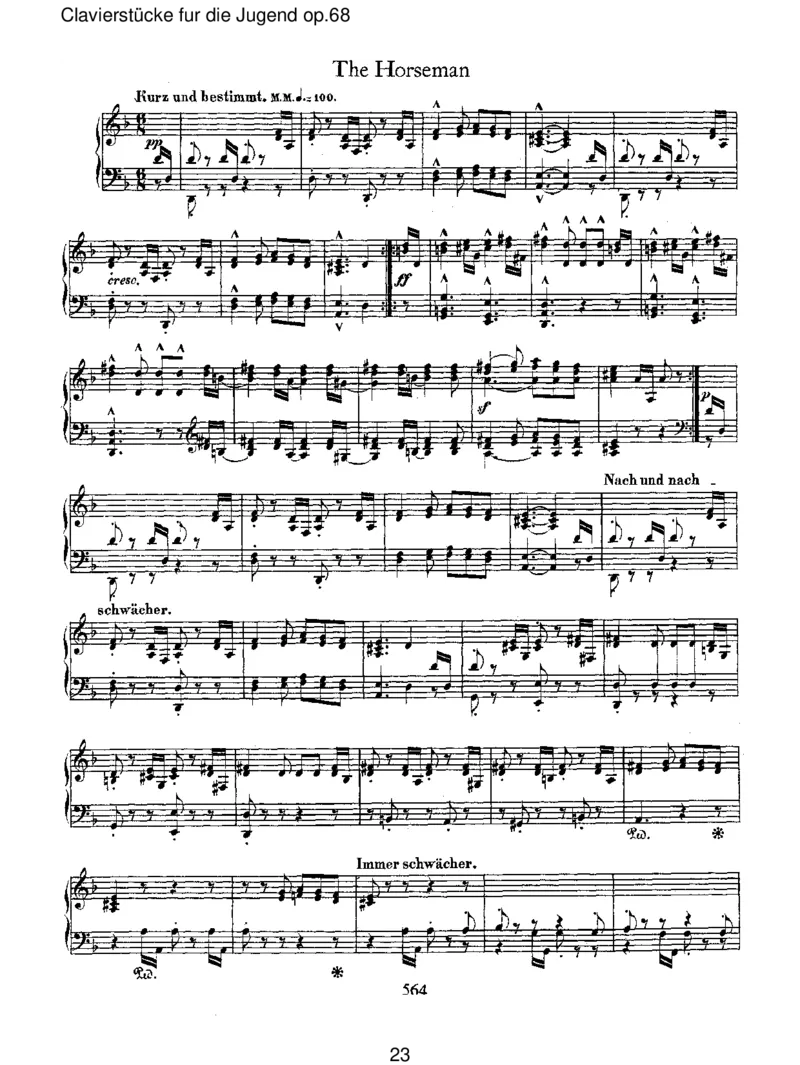 Clavierst&uuml;ckefurdieJugendop.68_一万首著名钢琴曲谱哈农贝多芬合集视频教学电子版高清无水印可打印_1古典钢琴知名音乐家谱_舒曼钢琴谱全集_RobertSchumann罗伯特&middot;舒曼(1810-1856)