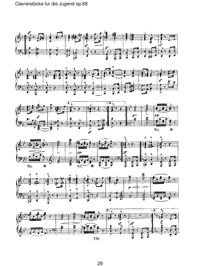 Clavierst&uuml;ckefurdieJugendop.68_一万首著名钢琴曲谱哈农贝多芬合集视频教学电子版高清无水印可打印_1古典钢琴知名音乐家谱_舒曼钢琴谱全集_RobertSchumann罗伯特&middot;舒曼(1810-1856)