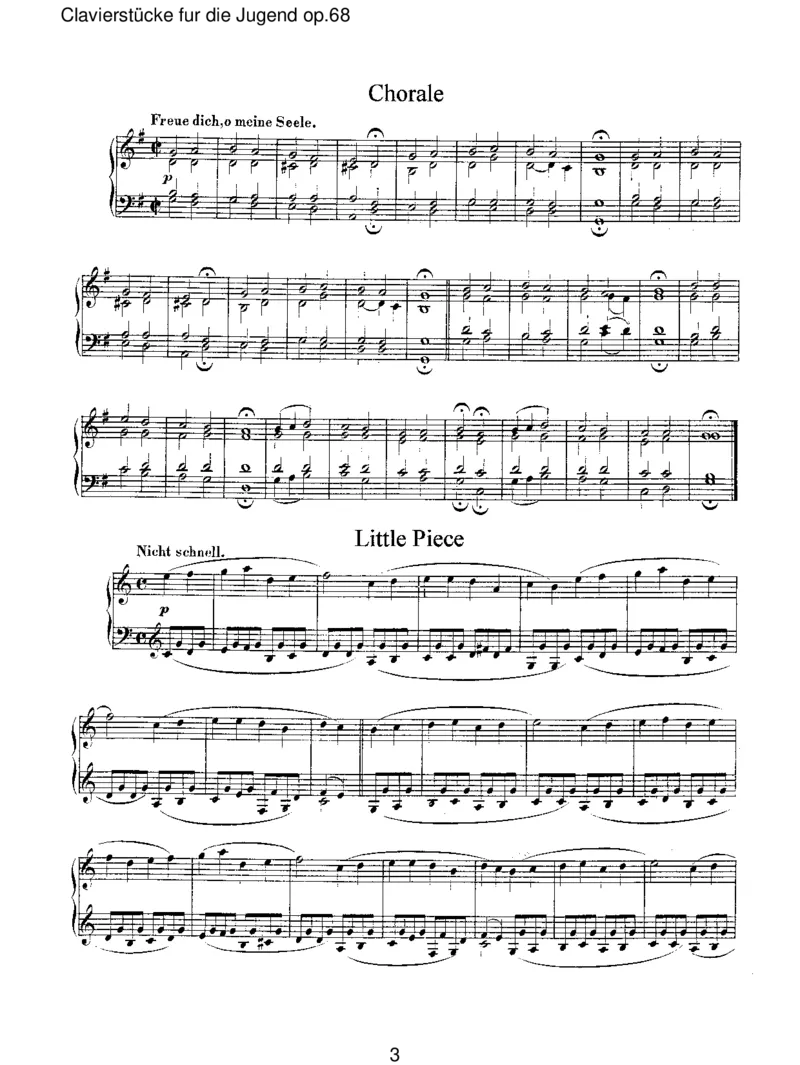 Clavierst&uuml;ckefurdieJugendop.68_一万首著名钢琴曲谱哈农贝多芬合集视频教学电子版高清无水印可打印_1古典钢琴知名音乐家谱_舒曼钢琴谱全集_RobertSchumann罗伯特&middot;舒曼(1810-1856)