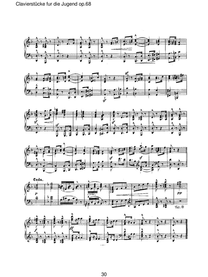 Clavierst&uuml;ckefurdieJugendop.68_一万首著名钢琴曲谱哈农贝多芬合集视频教学电子版高清无水印可打印_1古典钢琴知名音乐家谱_舒曼钢琴谱全集_RobertSchumann罗伯特&middot;舒曼(1810-1856)