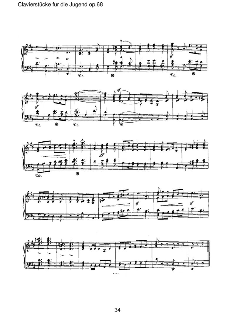 Clavierst&uuml;ckefurdieJugendop.68_一万首著名钢琴曲谱哈农贝多芬合集视频教学电子版高清无水印可打印_1古典钢琴知名音乐家谱_舒曼钢琴谱全集_RobertSchumann罗伯特&middot;舒曼(1810-1856)