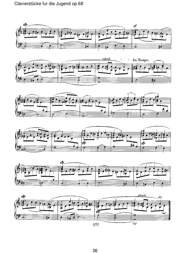 Clavierst&uuml;ckefurdieJugendop.68_一万首著名钢琴曲谱哈农贝多芬合集视频教学电子版高清无水印可打印_1古典钢琴知名音乐家谱_舒曼钢琴谱全集_RobertSchumann罗伯特&middot;舒曼(1810-1856)