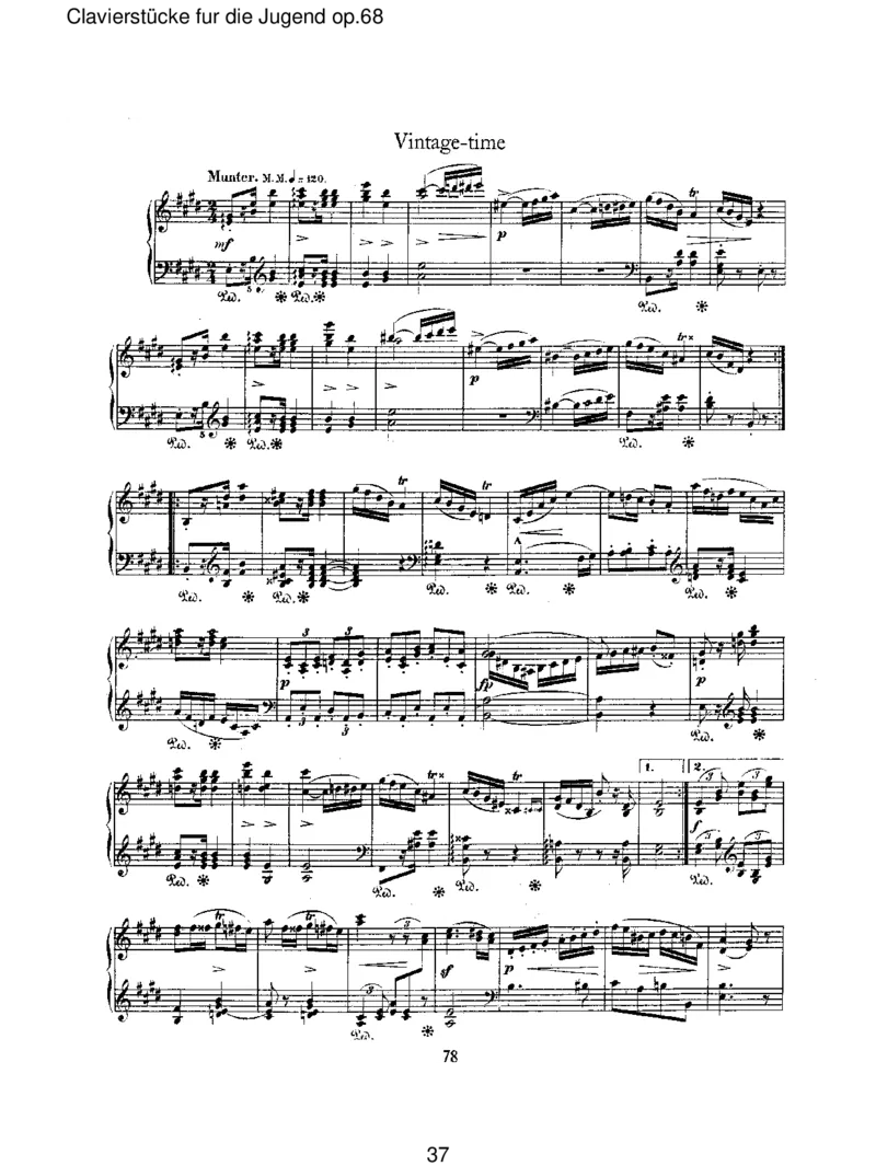 Clavierst&uuml;ckefurdieJugendop.68_一万首著名钢琴曲谱哈农贝多芬合集视频教学电子版高清无水印可打印_1古典钢琴知名音乐家谱_舒曼钢琴谱全集_RobertSchumann罗伯特&middot;舒曼(1810-1856)