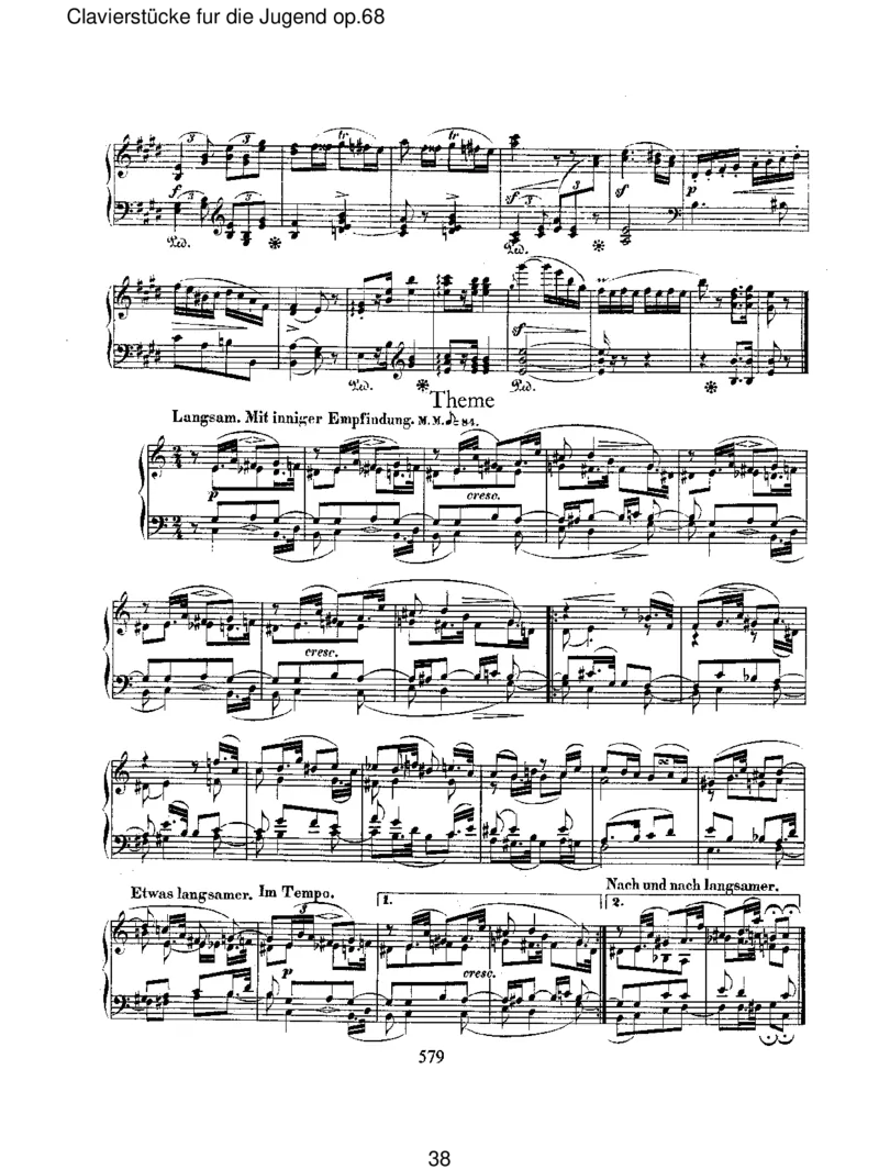 Clavierst&uuml;ckefurdieJugendop.68_一万首著名钢琴曲谱哈农贝多芬合集视频教学电子版高清无水印可打印_1古典钢琴知名音乐家谱_舒曼钢琴谱全集_RobertSchumann罗伯特&middot;舒曼(1810-1856)