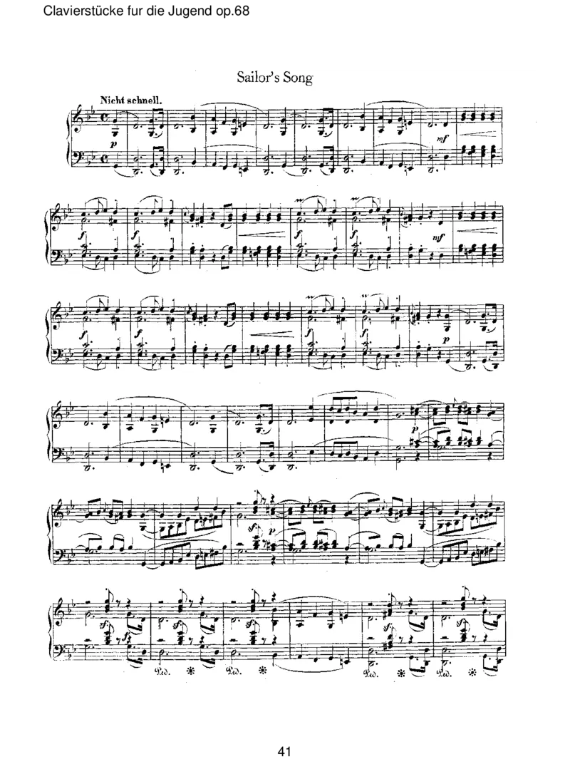 Clavierst&uuml;ckefurdieJugendop.68_一万首著名钢琴曲谱哈农贝多芬合集视频教学电子版高清无水印可打印_1古典钢琴知名音乐家谱_舒曼钢琴谱全集_RobertSchumann罗伯特&middot;舒曼(1810-1856)