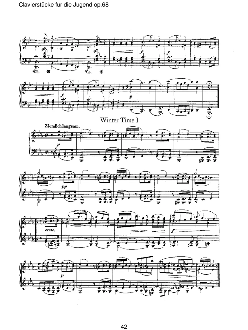 Clavierst&uuml;ckefurdieJugendop.68_一万首著名钢琴曲谱哈农贝多芬合集视频教学电子版高清无水印可打印_1古典钢琴知名音乐家谱_舒曼钢琴谱全集_RobertSchumann罗伯特&middot;舒曼(1810-1856)