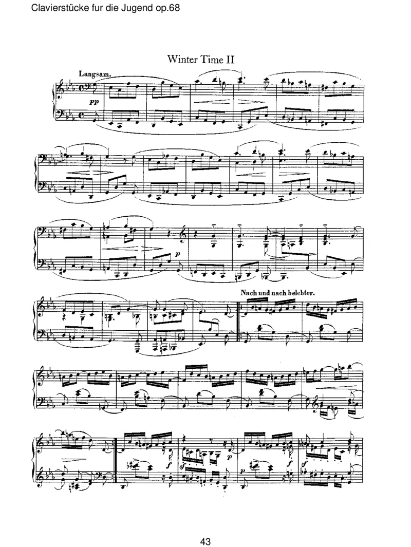 Clavierst&uuml;ckefurdieJugendop.68_一万首著名钢琴曲谱哈农贝多芬合集视频教学电子版高清无水印可打印_1古典钢琴知名音乐家谱_舒曼钢琴谱全集_RobertSchumann罗伯特&middot;舒曼(1810-1856)