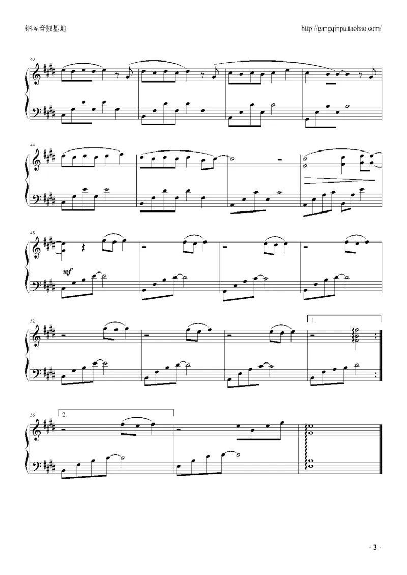 26、张杰（18页，共6首）_一万首著名钢琴曲谱哈农贝多芬合集视频教学电子版高清无水印可打印_3流行音乐谱_流行钢琴谱合集形式_高清PDF无水印