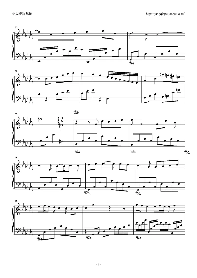 26、张杰（18页，共6首）_一万首著名钢琴曲谱哈农贝多芬合集视频教学电子版高清无水印可打印_3流行音乐谱_流行钢琴谱合集形式_高清PDF无水印