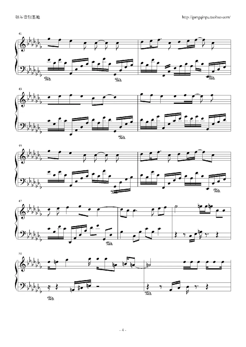 26、张杰（18页，共6首）_一万首著名钢琴曲谱哈农贝多芬合集视频教学电子版高清无水印可打印_3流行音乐谱_流行钢琴谱合集形式_高清PDF无水印