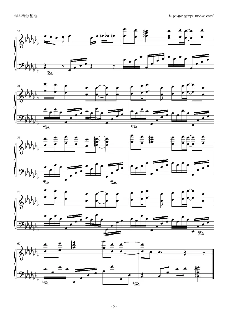 26、张杰（18页，共6首）_一万首著名钢琴曲谱哈农贝多芬合集视频教学电子版高清无水印可打印_3流行音乐谱_流行钢琴谱合集形式_高清PDF无水印