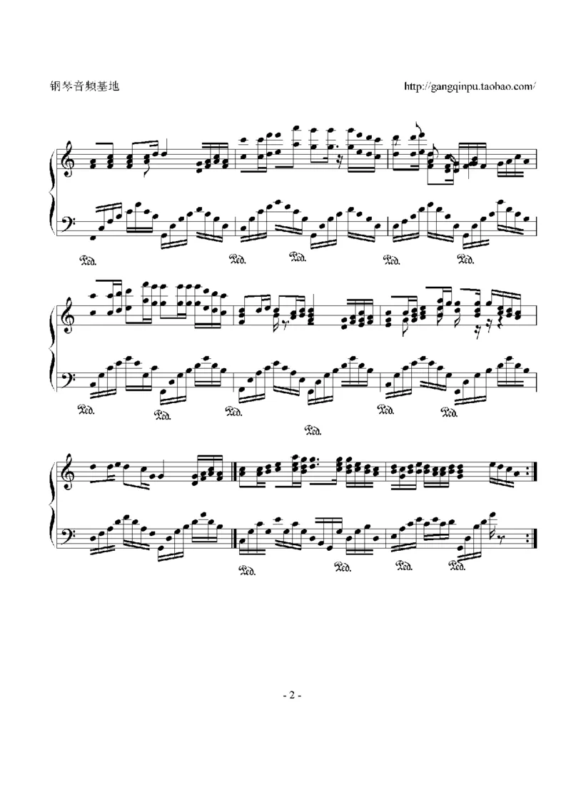 26、张杰（18页，共6首）_一万首著名钢琴曲谱哈农贝多芬合集视频教学电子版高清无水印可打印_3流行音乐谱_流行钢琴谱合集形式_高清PDF无水印