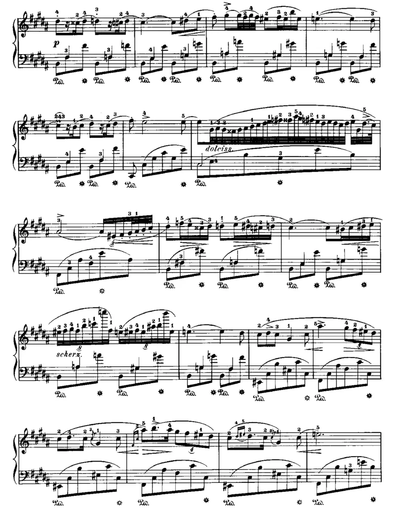 3nocturne-op-9-no-3_一万首著名钢琴曲谱哈农贝多芬合集视频教学电子版高清无水印可打印_1古典钢琴知名音乐家谱_肖邦钢琴谱全集_夜曲2版