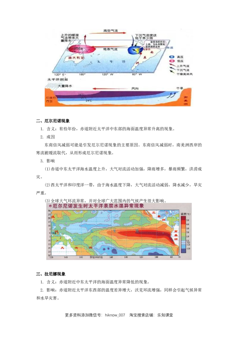 选择性必修1第四章水的运动第三节_E015高中全科试卷_地理试题_选修1_2.同步练习_同步练习-第3套