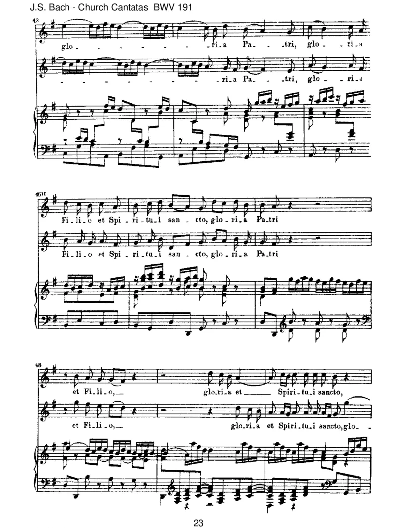BWV191GloriainexcelsisDeo_一万首著名钢琴曲谱哈农贝多芬合集视频教学电子版高清无水印可打印_1古典钢琴知名音乐家谱_巴赫钢琴谱全集_J.S巴赫作品全集_JohannSebastianBach(1685-1750)巴赫