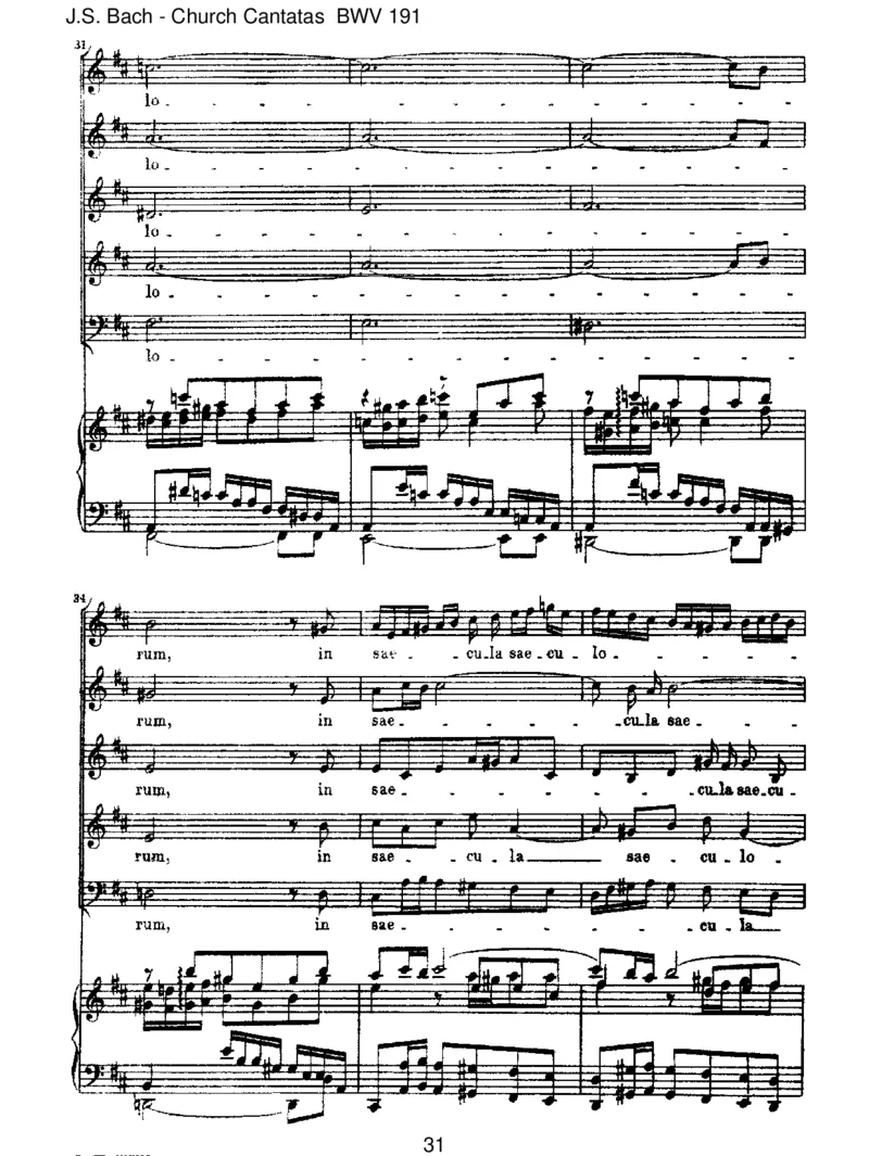 BWV191GloriainexcelsisDeo_一万首著名钢琴曲谱哈农贝多芬合集视频教学电子版高清无水印可打印_1古典钢琴知名音乐家谱_巴赫钢琴谱全集_J.S巴赫作品全集_JohannSebastianBach(1685-1750)巴赫