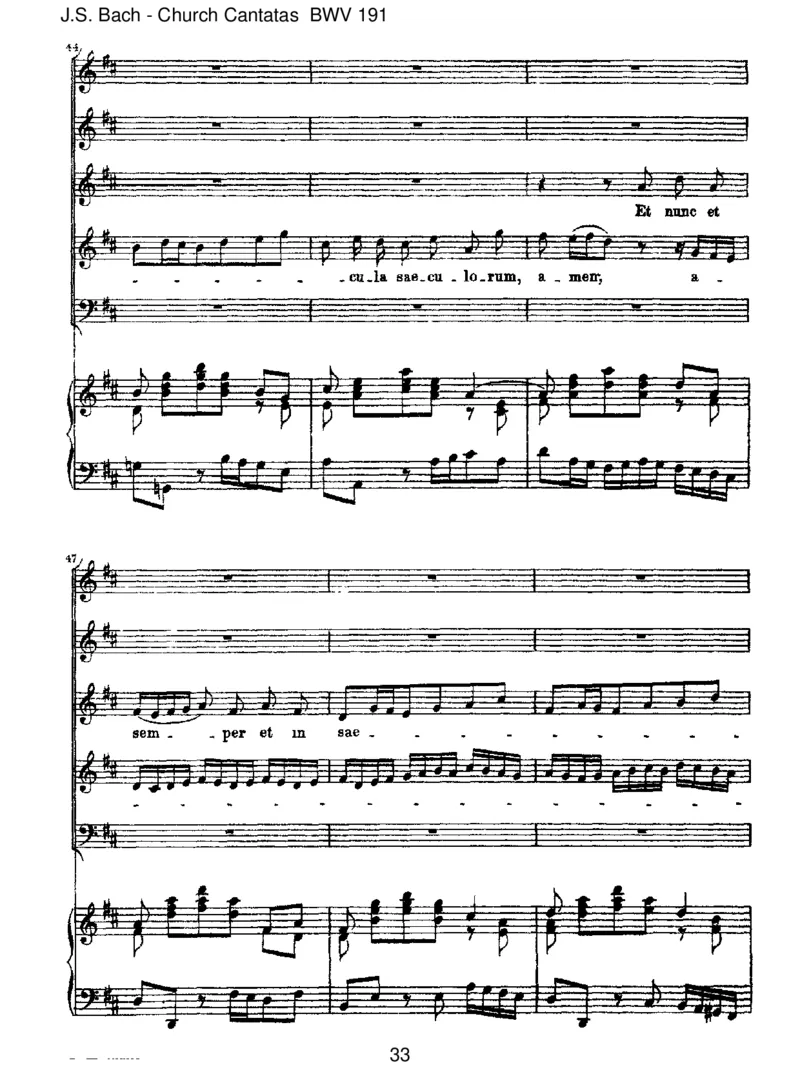 BWV191GloriainexcelsisDeo_一万首著名钢琴曲谱哈农贝多芬合集视频教学电子版高清无水印可打印_1古典钢琴知名音乐家谱_巴赫钢琴谱全集_J.S巴赫作品全集_JohannSebastianBach(1685-1750)巴赫