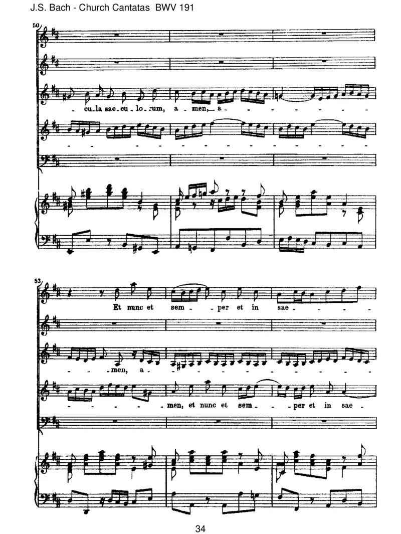 BWV191GloriainexcelsisDeo_一万首著名钢琴曲谱哈农贝多芬合集视频教学电子版高清无水印可打印_1古典钢琴知名音乐家谱_巴赫钢琴谱全集_J.S巴赫作品全集_JohannSebastianBach(1685-1750)巴赫