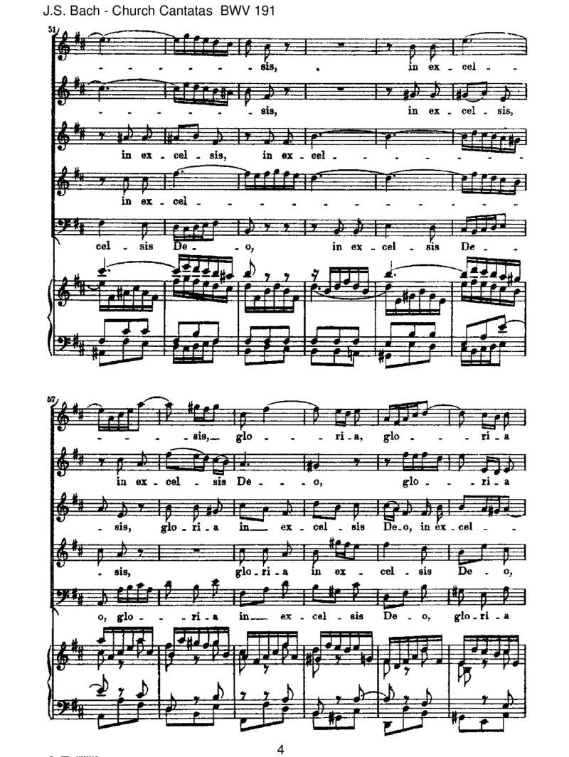 BWV191GloriainexcelsisDeo_一万首著名钢琴曲谱哈农贝多芬合集视频教学电子版高清无水印可打印_1古典钢琴知名音乐家谱_巴赫钢琴谱全集_J.S巴赫作品全集_JohannSebastianBach(1685-1750)巴赫