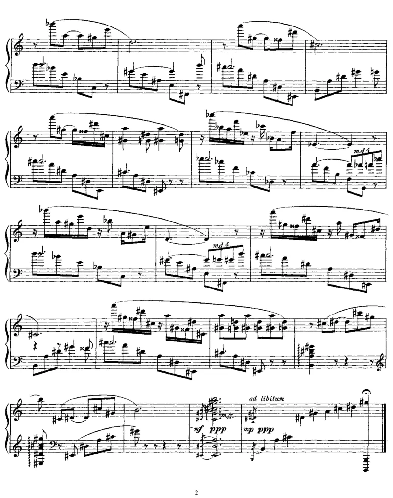 2Pieces,Op59_一万首著名钢琴曲谱哈农贝多芬合集视频教学电子版高清无水印可打印_1古典钢琴知名音乐家谱_斯克里亚宾钢琴谱全集_pieces