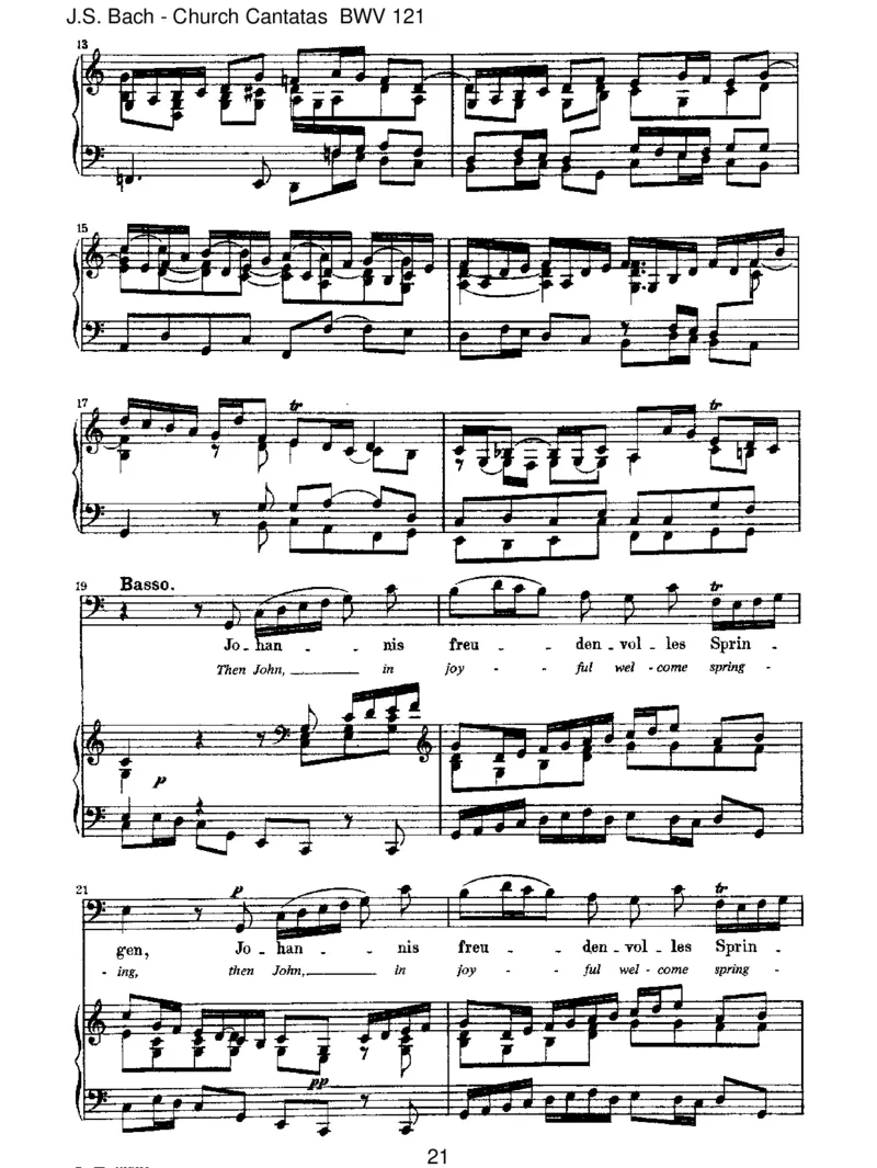 BWV121Christumwirsollenlobenschon_一万首著名钢琴曲谱哈农贝多芬合集视频教学电子版高清无水印可打印_1古典钢琴知名音乐家谱_巴赫钢琴谱全集_J.S巴赫作品全集