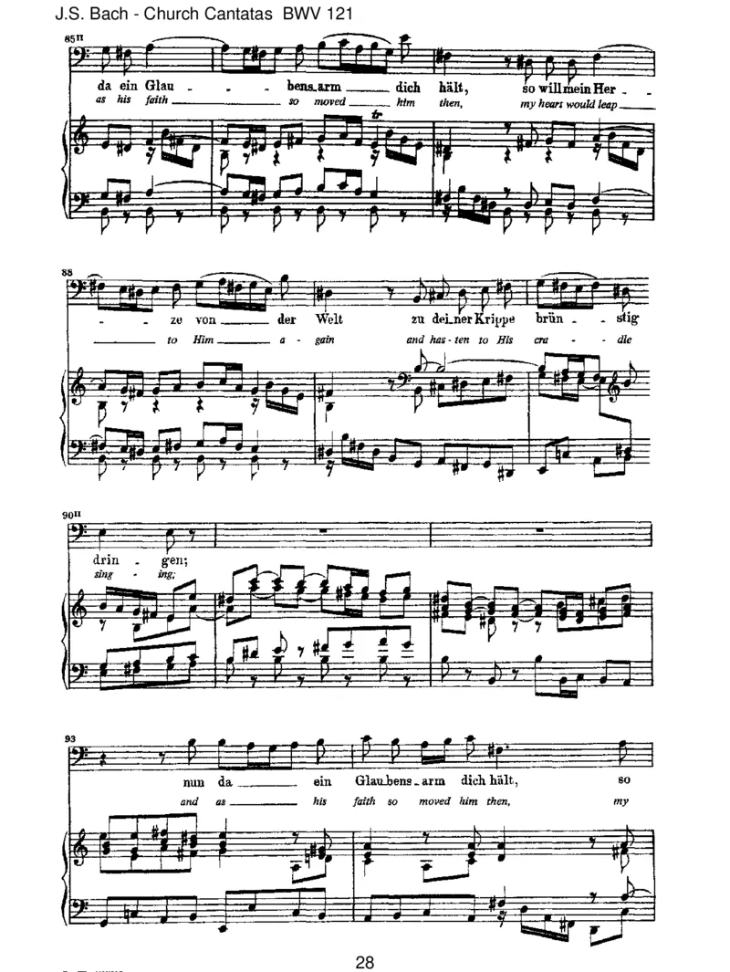 BWV121Christumwirsollenlobenschon_一万首著名钢琴曲谱哈农贝多芬合集视频教学电子版高清无水印可打印_1古典钢琴知名音乐家谱_巴赫钢琴谱全集_J.S巴赫作品全集